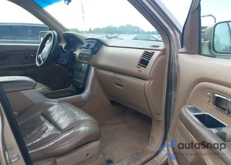 2005 Honda Pilot Ex-L from USA, damaged, VIN 2HKYF18665H503350